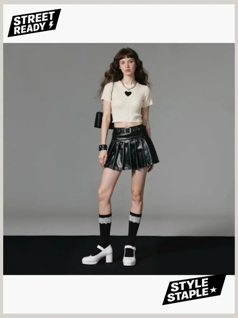 Women's Low Chunky Heel Mary Jane Pumps Ankle Buckle Strap Round Toe Dress Shoes - Picture 3 of 6